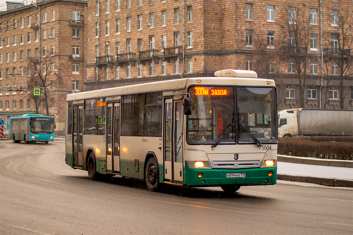 Saint Petersburg, NefAZ-52994-40-42 Nr. 5504