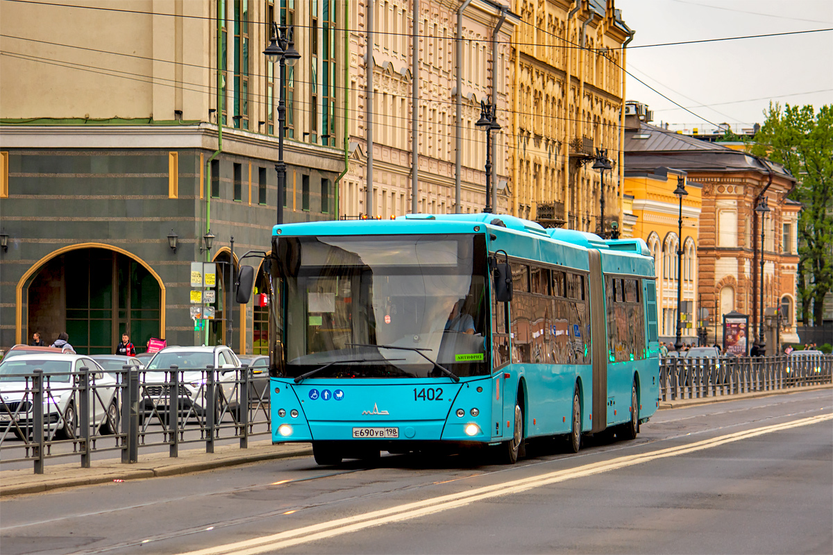 Saint Petersburg, MAZ-216.066 # 1402