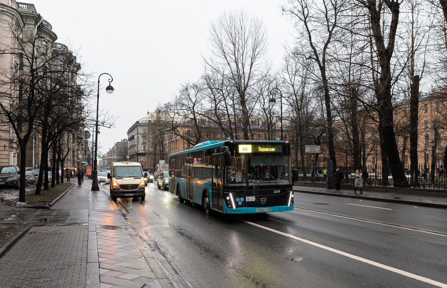 Санкт-Пецярбург, ЛиАЗ-5292.65 № 3419