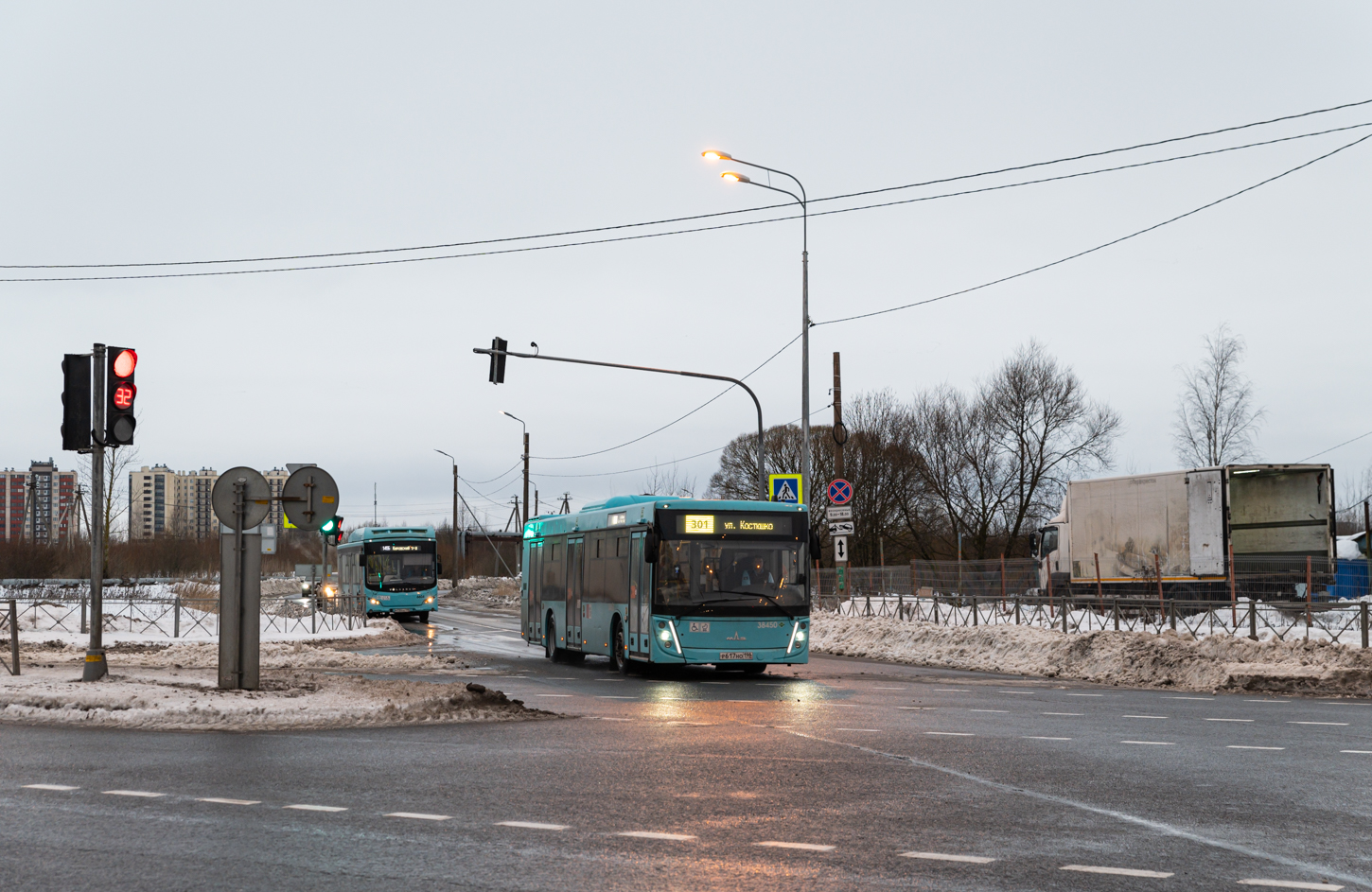 Saint Petersburg, MAZ-203.947 # 38450