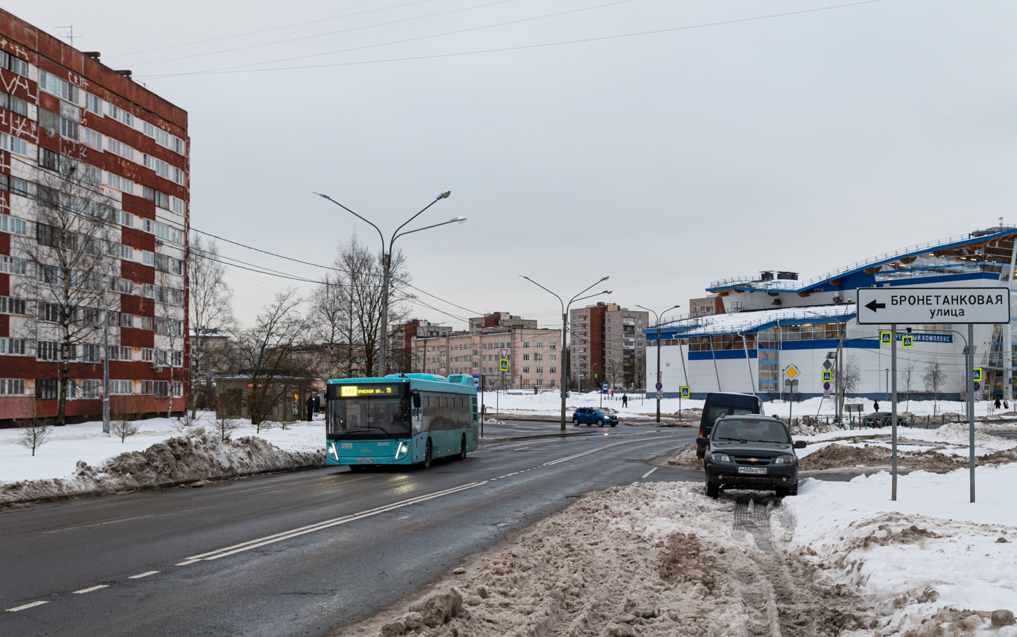 Saint Petersburg, MAZ-203.947 # 38450