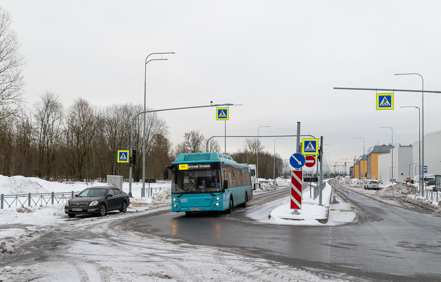 Санкт-Пецярбург, ЛиАЗ-5292.67 (CNG) № 7614