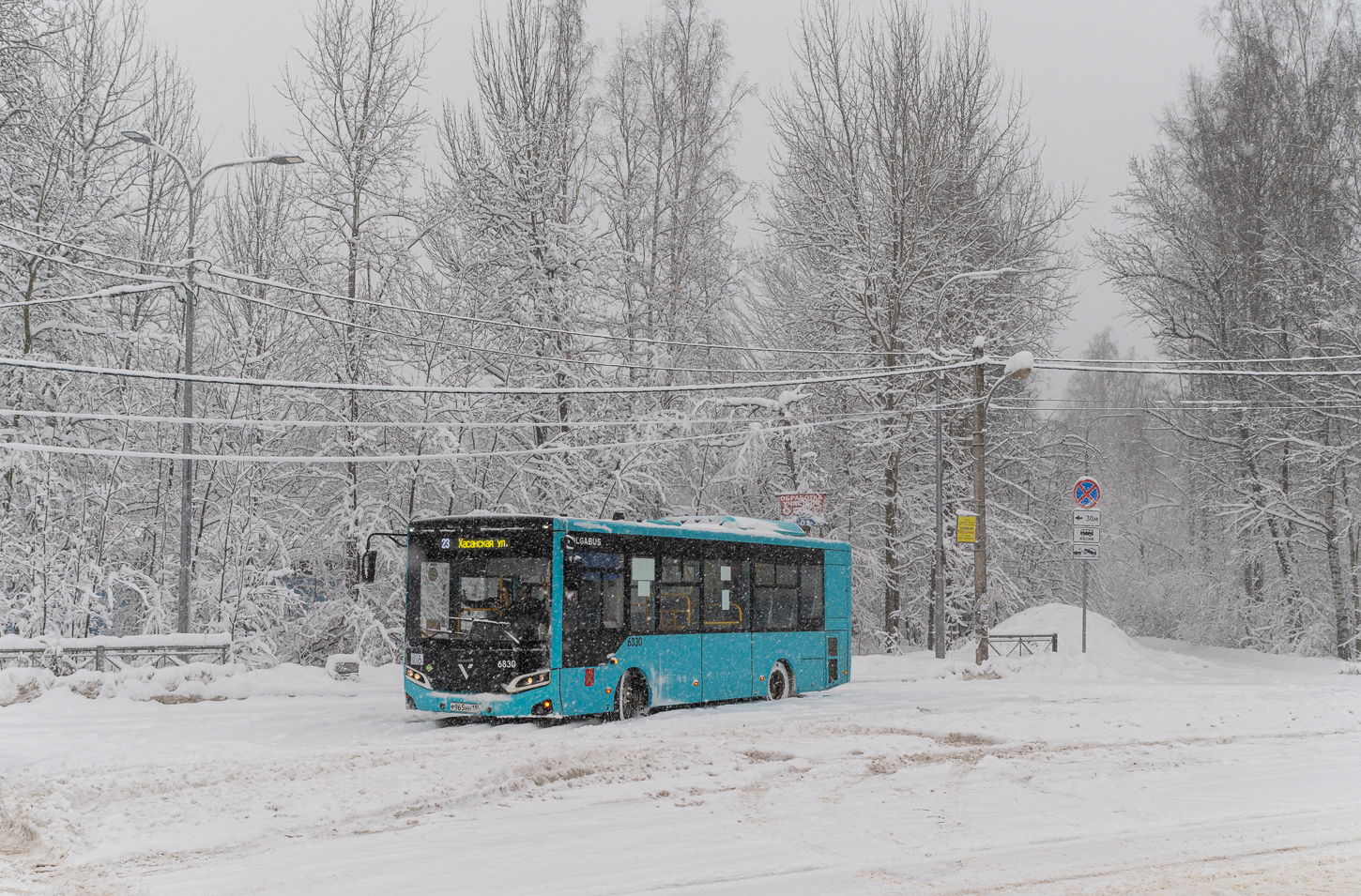 Saint Petersburg, Volgabus-4298.G4 (LNG) # 6830