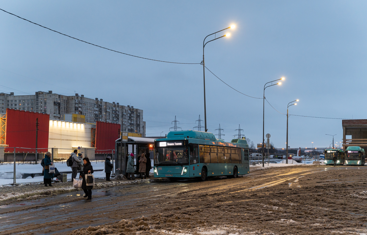 Saint Petersburg, MAZ-203.948 # 38411