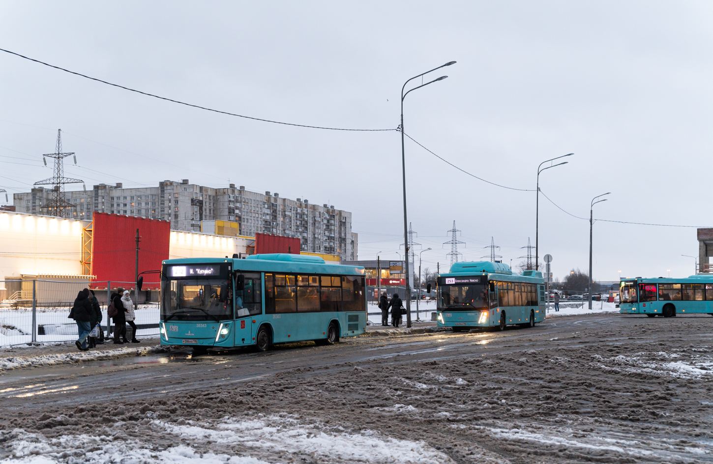 Saint Petersburg, MAZ-206.947 # 38343