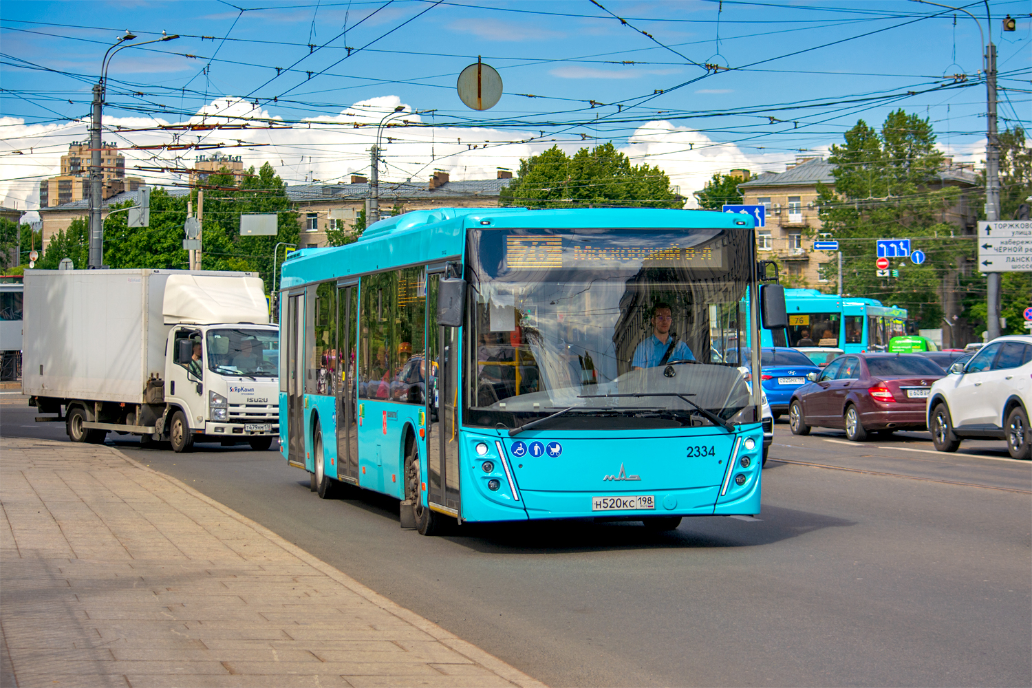 Saint Petersburg, MAZ-203.047 # 2334