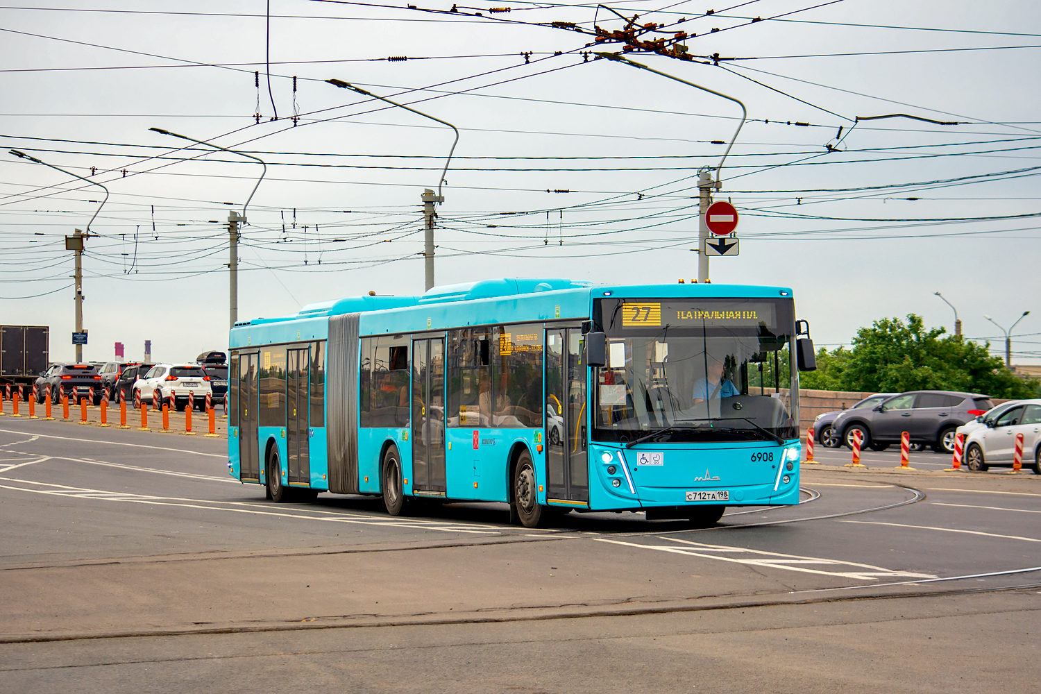 Saint Petersburg, MAZ-216.047 # 6908