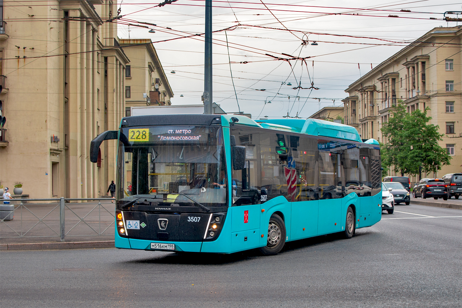 Saint Petersburg, NefAZ-5299-40-57 (CNG) # 3507