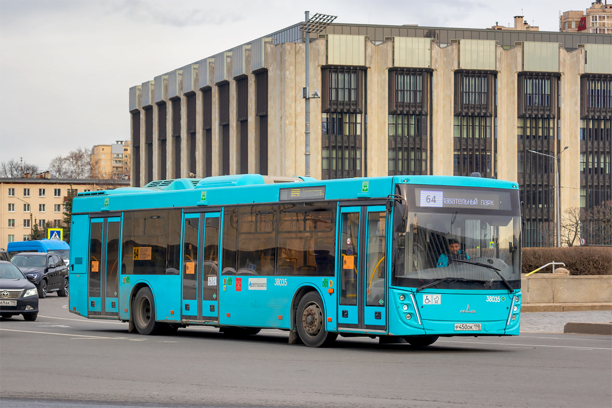 Saint Petersburg, MAZ-203.945 № 38035