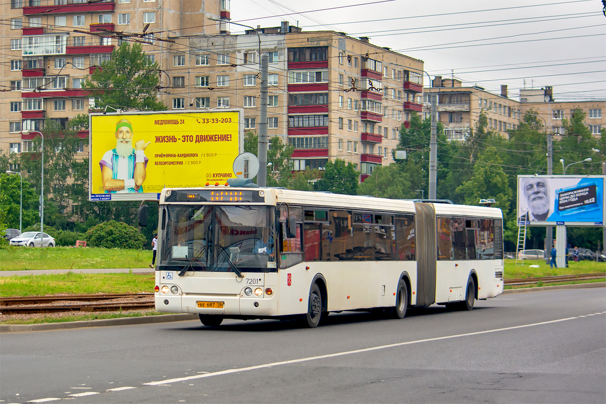 Saint Petersburg, LiAZ-6213.20 # 7201