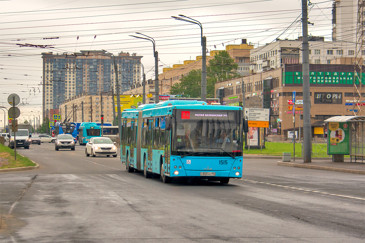 Saint Petersburg, MAZ-216.066 No. 1515