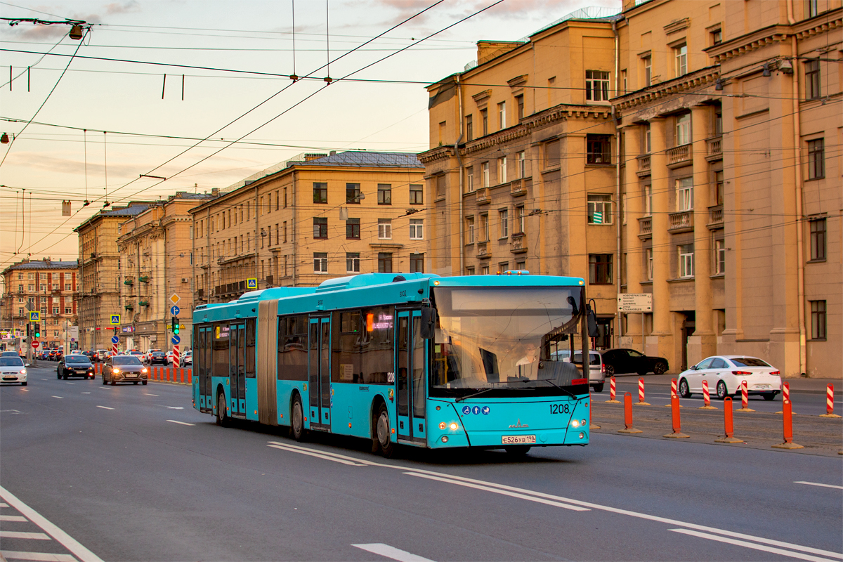 Saint Petersburg, MAZ-216.066 # 1208