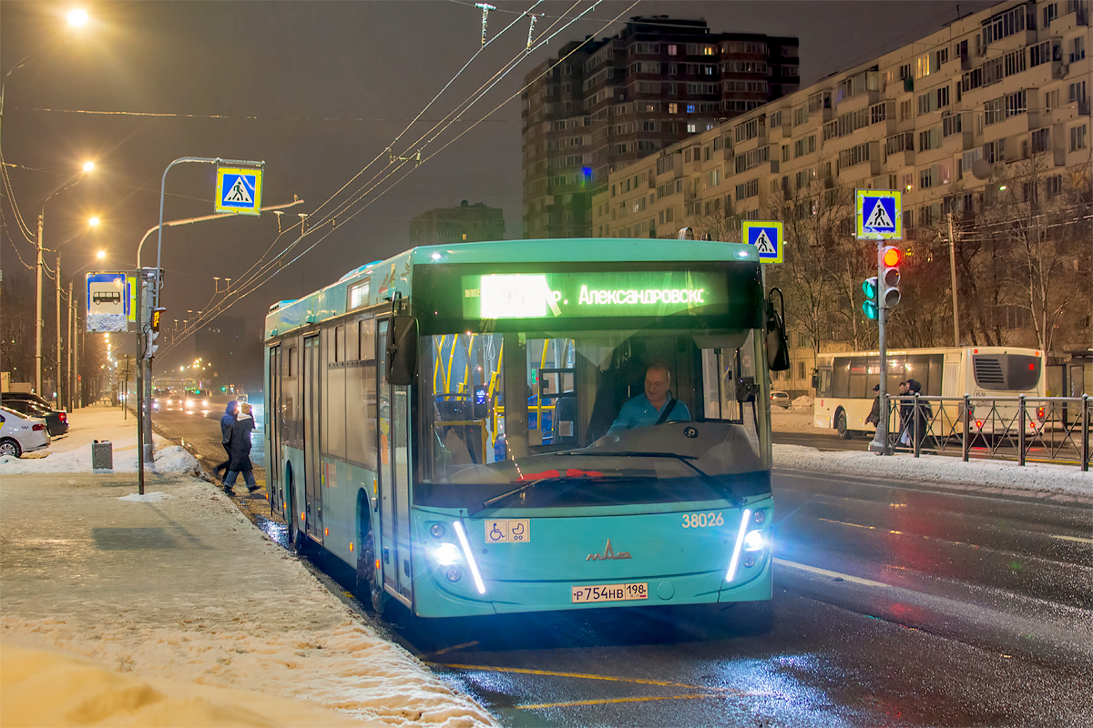 Санкт-Пецярбург, МАЗ-203.945 № 38026
