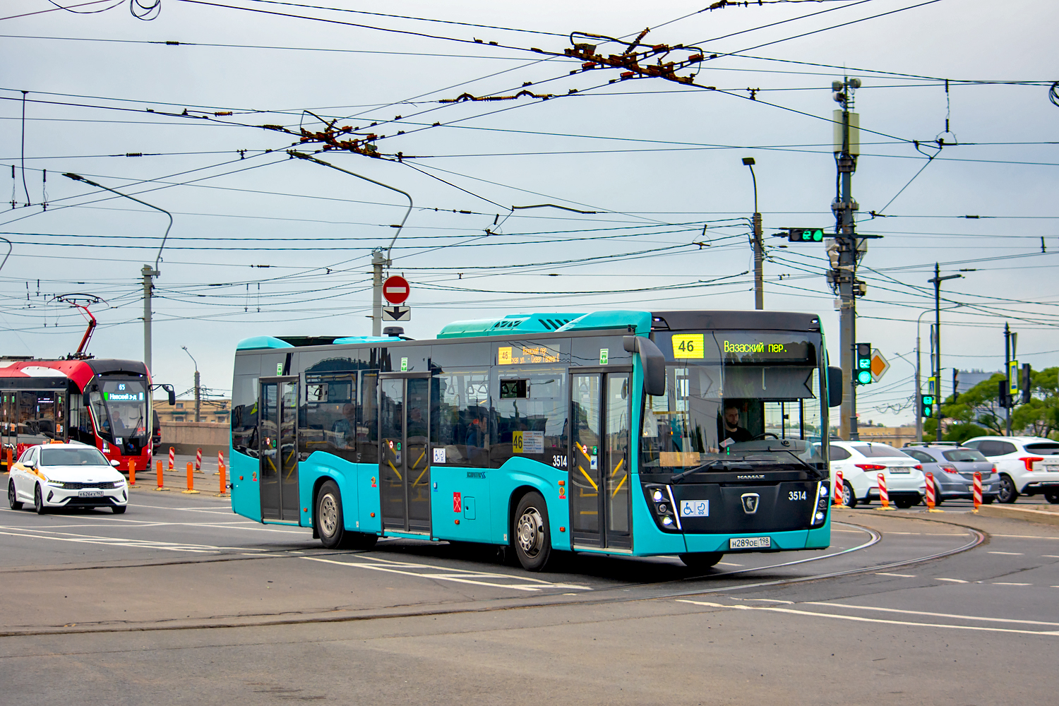 Saint Petersburg, NefAZ-5299-40-52 # 3514