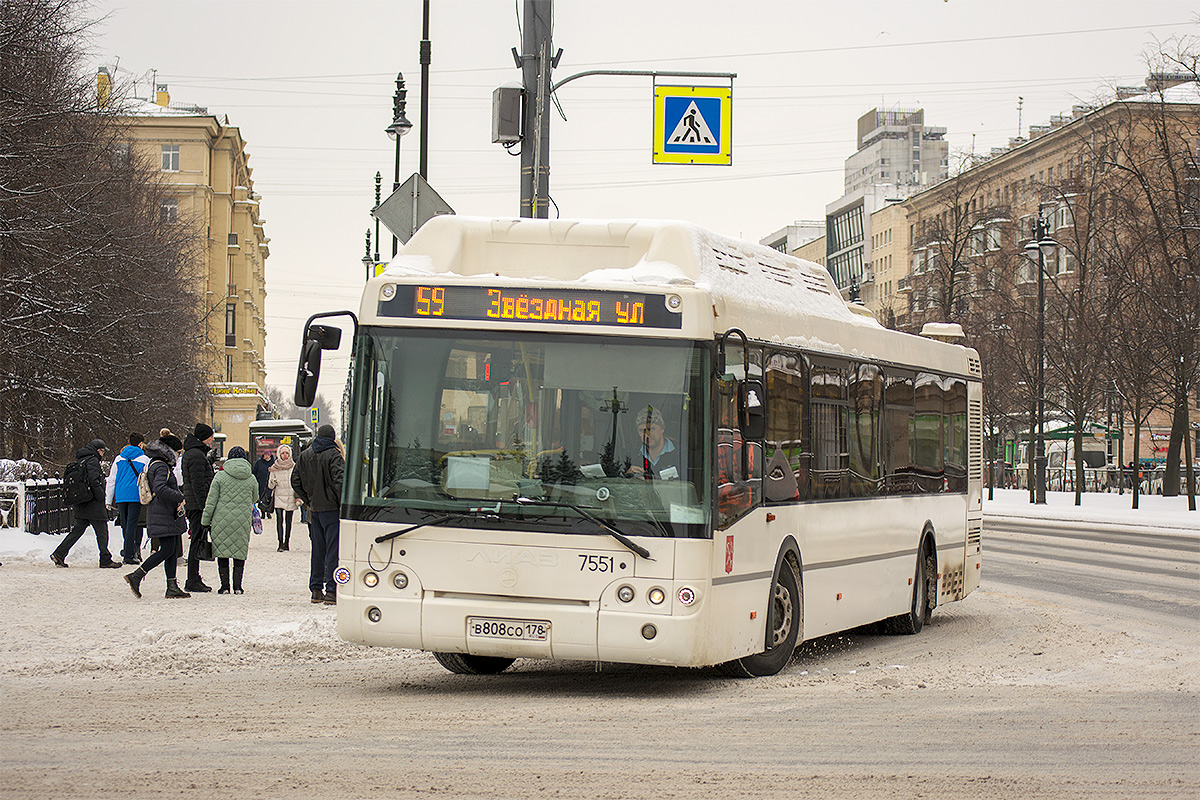 Saint Petersburg, LiAZ-5292.71 # 7551