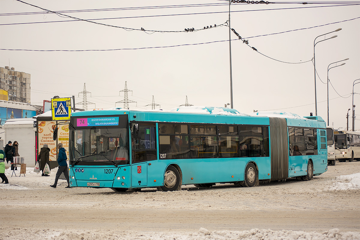 Saint Petersburg, MAZ-216.066 # 1207