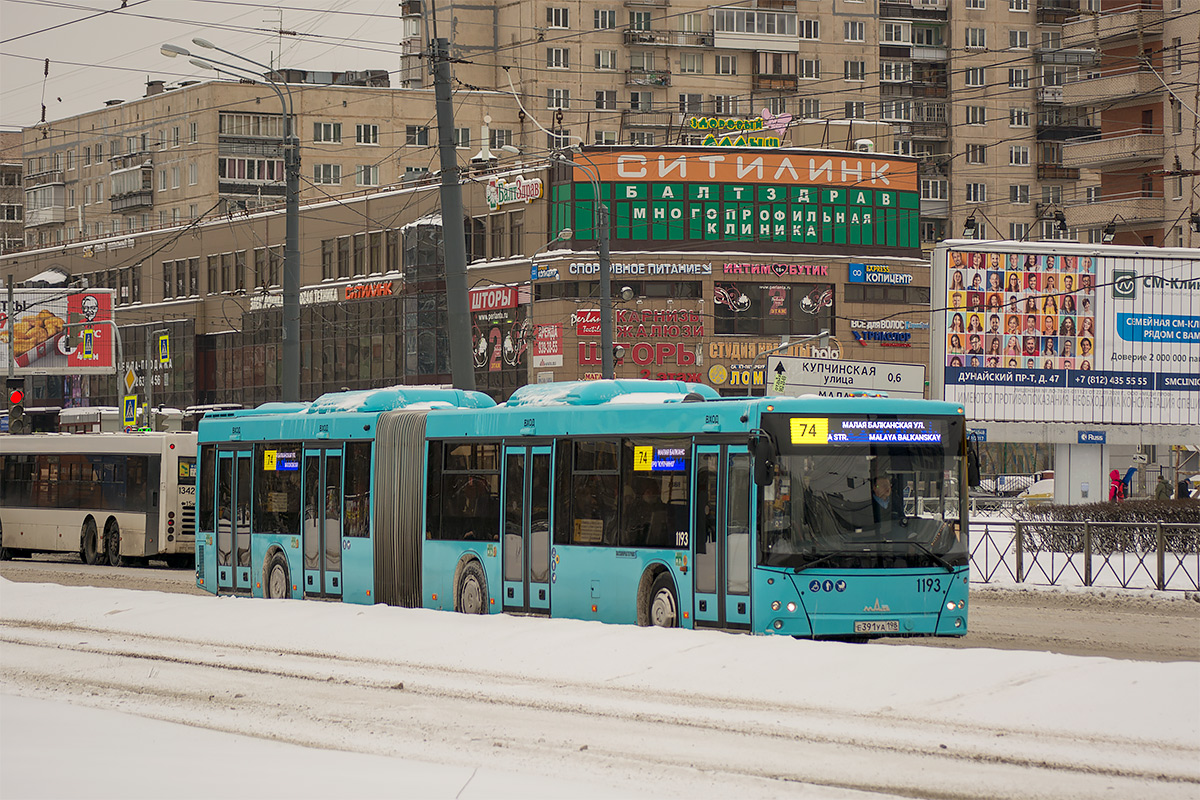 Saint Petersburg, MAZ-216.066 # 1193