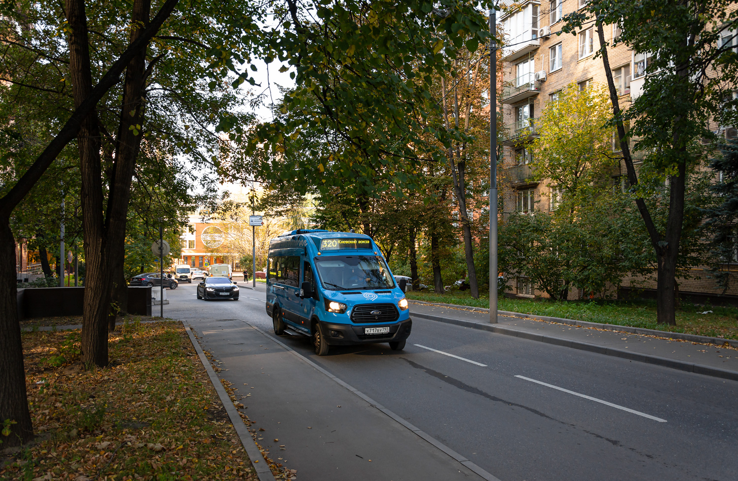 Moscow, Ford Transit FBD (Sollers) # 8160087