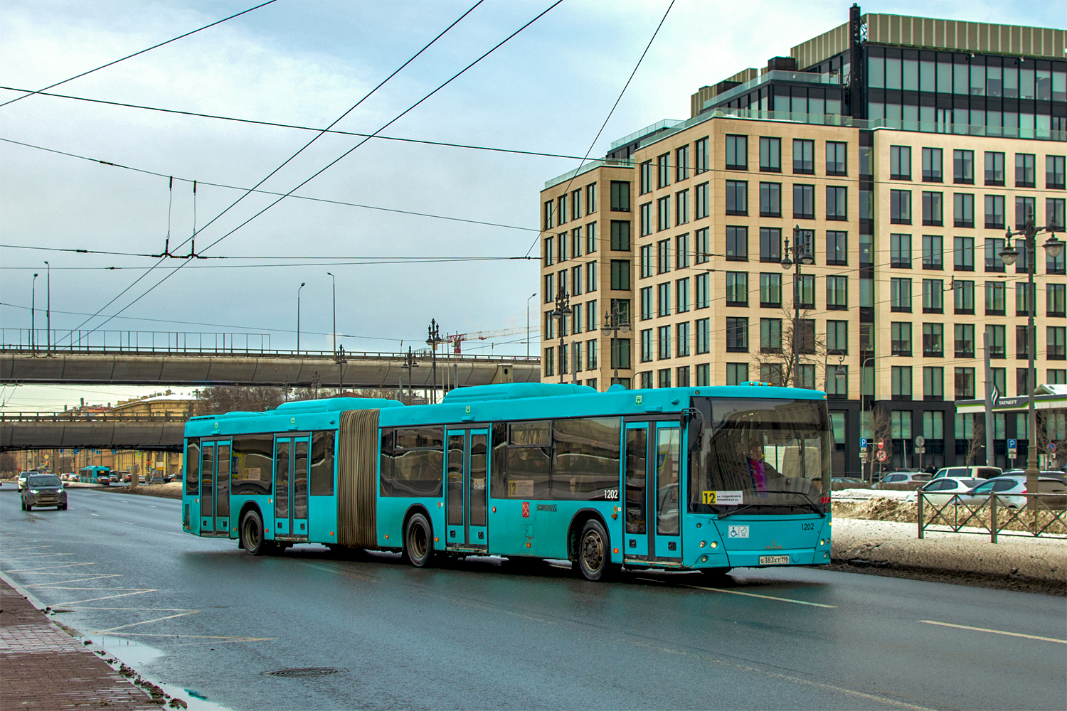 Saint Petersburg, MAZ-216.066 # 1202