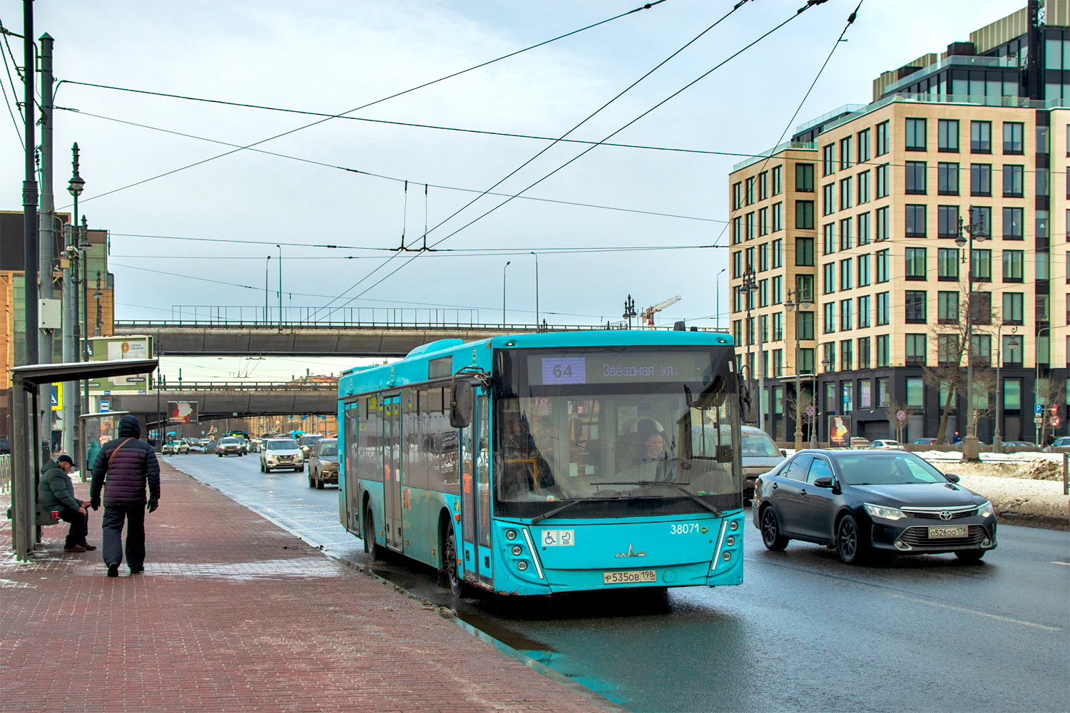 Saint Petersburg, MAZ-203.945 # 38071