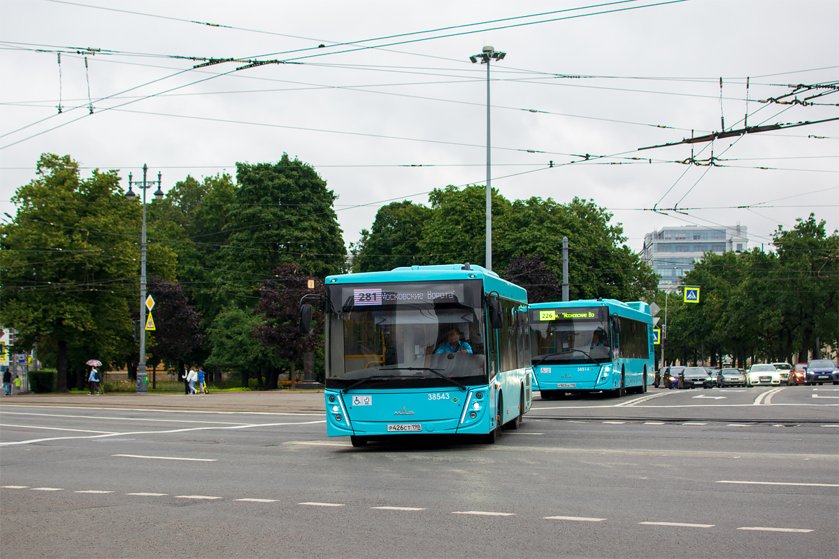 Saint Petersburg, MAZ-206.947 # 38543