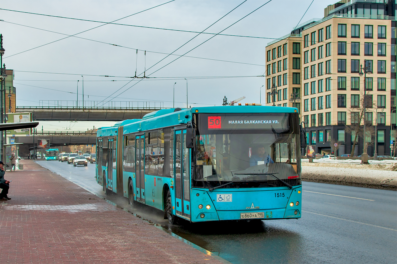 Saint Petersburg, MAZ-216.066 # 1515