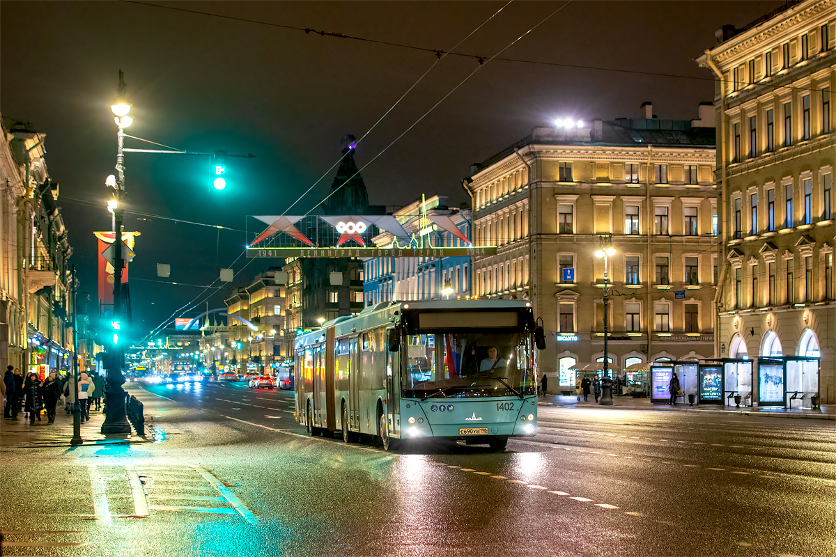 Saint Petersburg, MAZ-216.066 # 1402