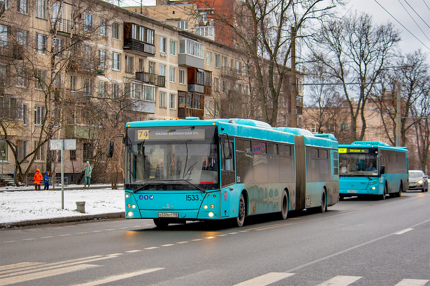 Saint Petersburg, MAZ-216.066 # 1533