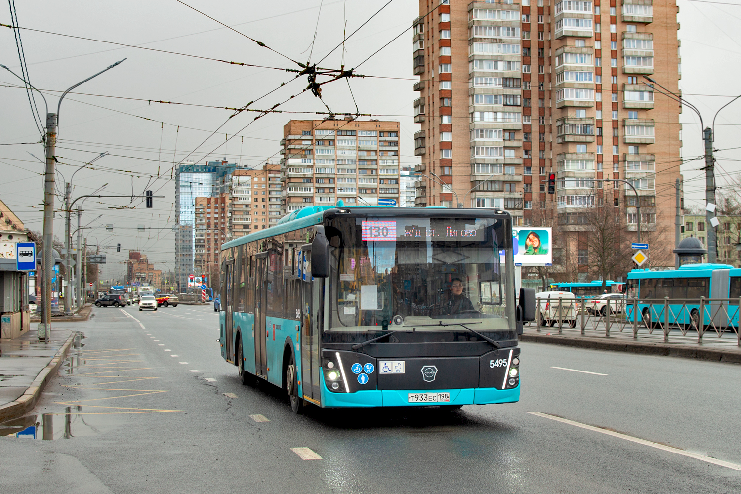 Saint Petersburg, LiAZ-5292.65 # 5495
