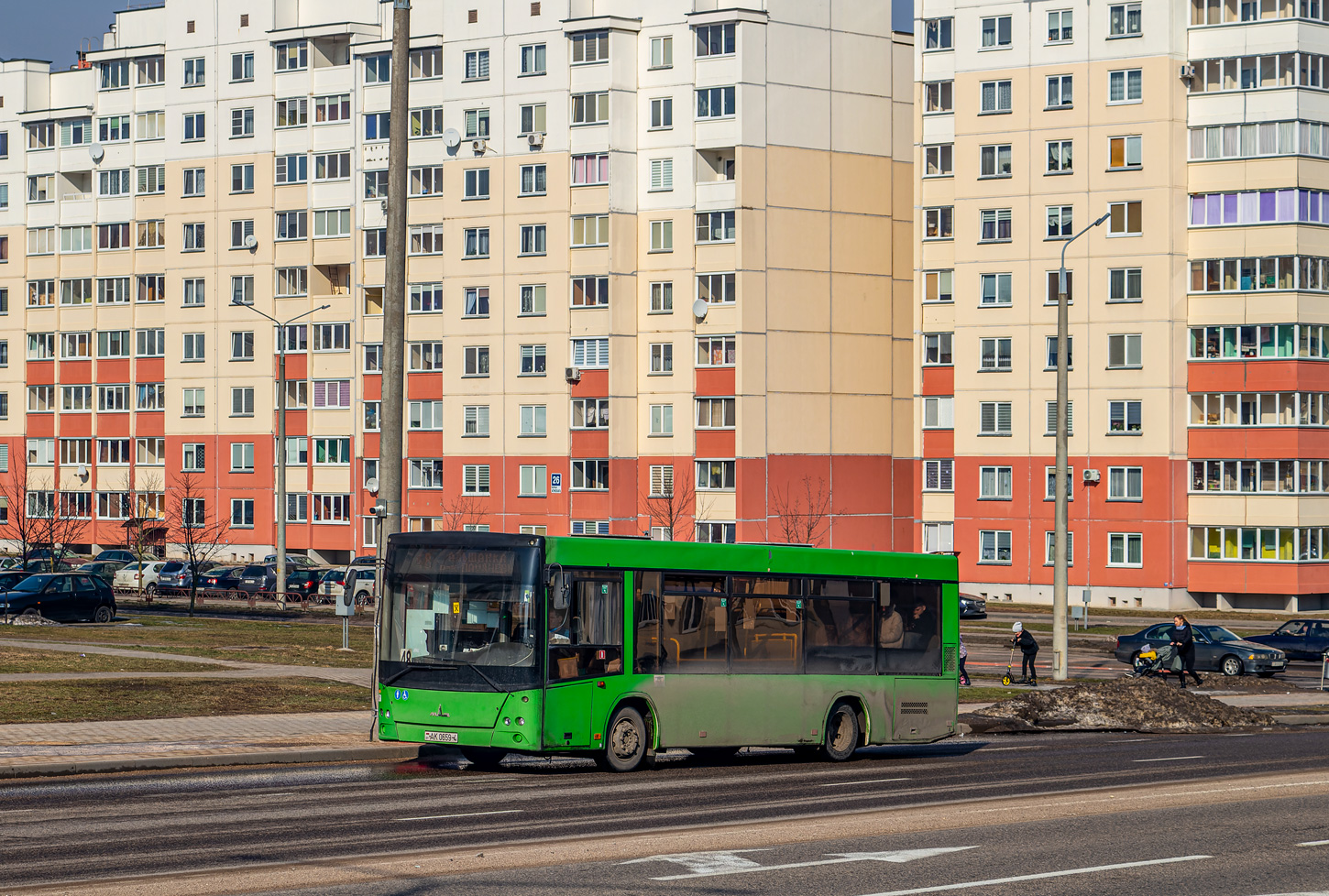 Гродна, МАЗ-206.068 № 41671