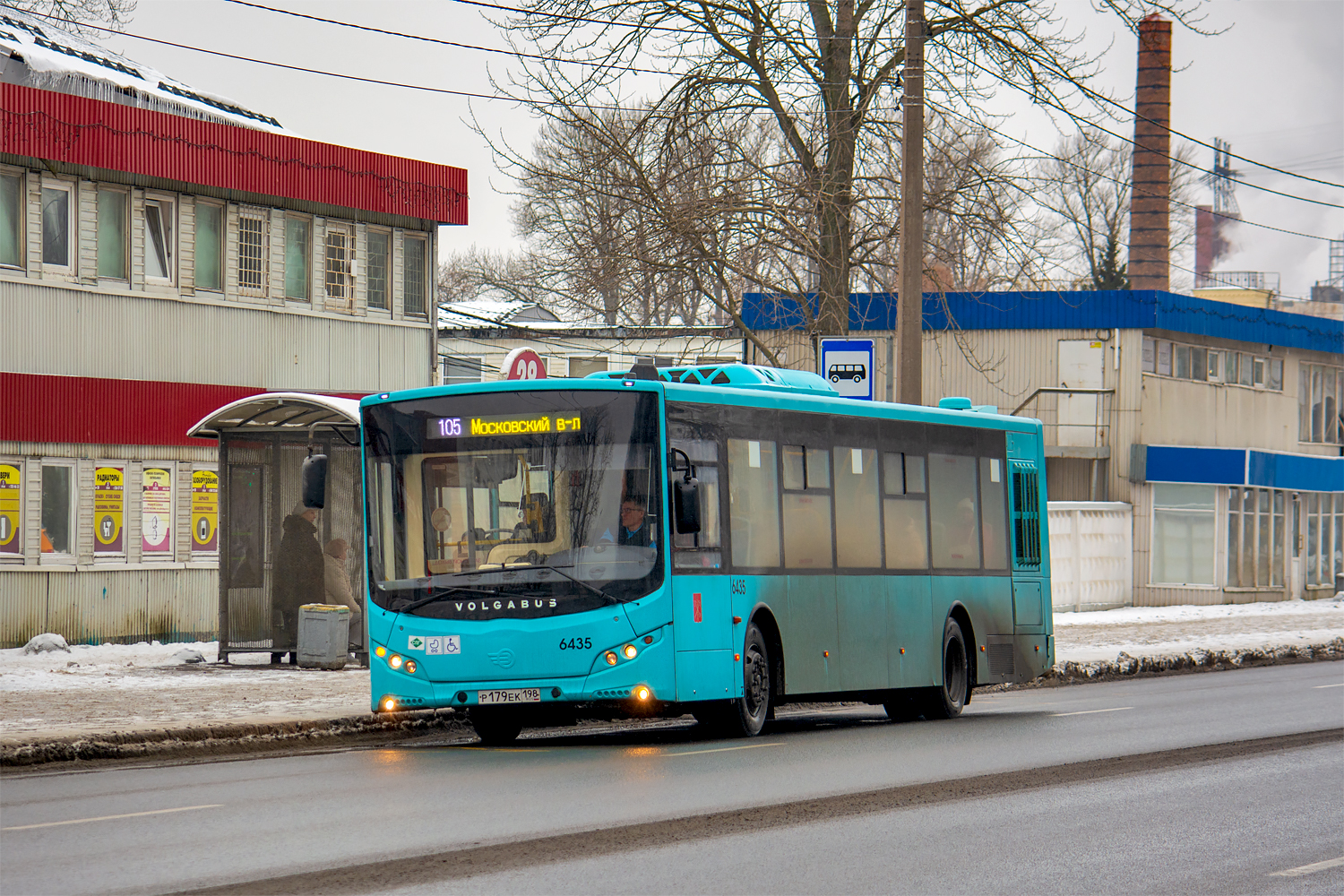 Saint Petersburg, Volgabus-5270.G2 (LNG) # 6435