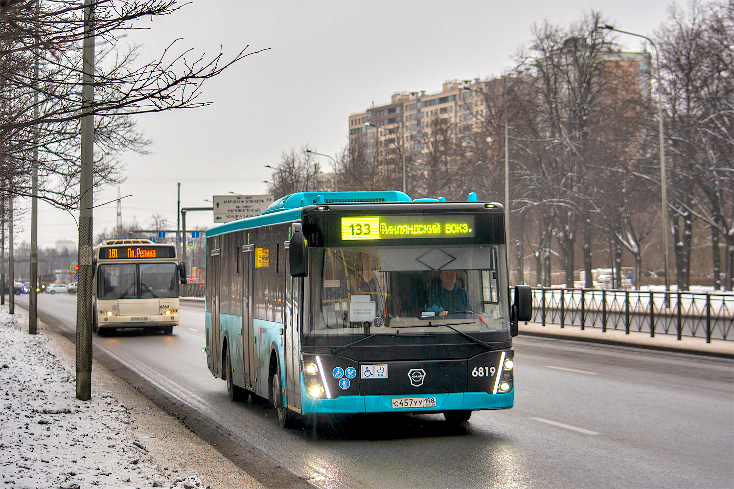 Saint Petersburg, LiAZ-5292.65 # 6819