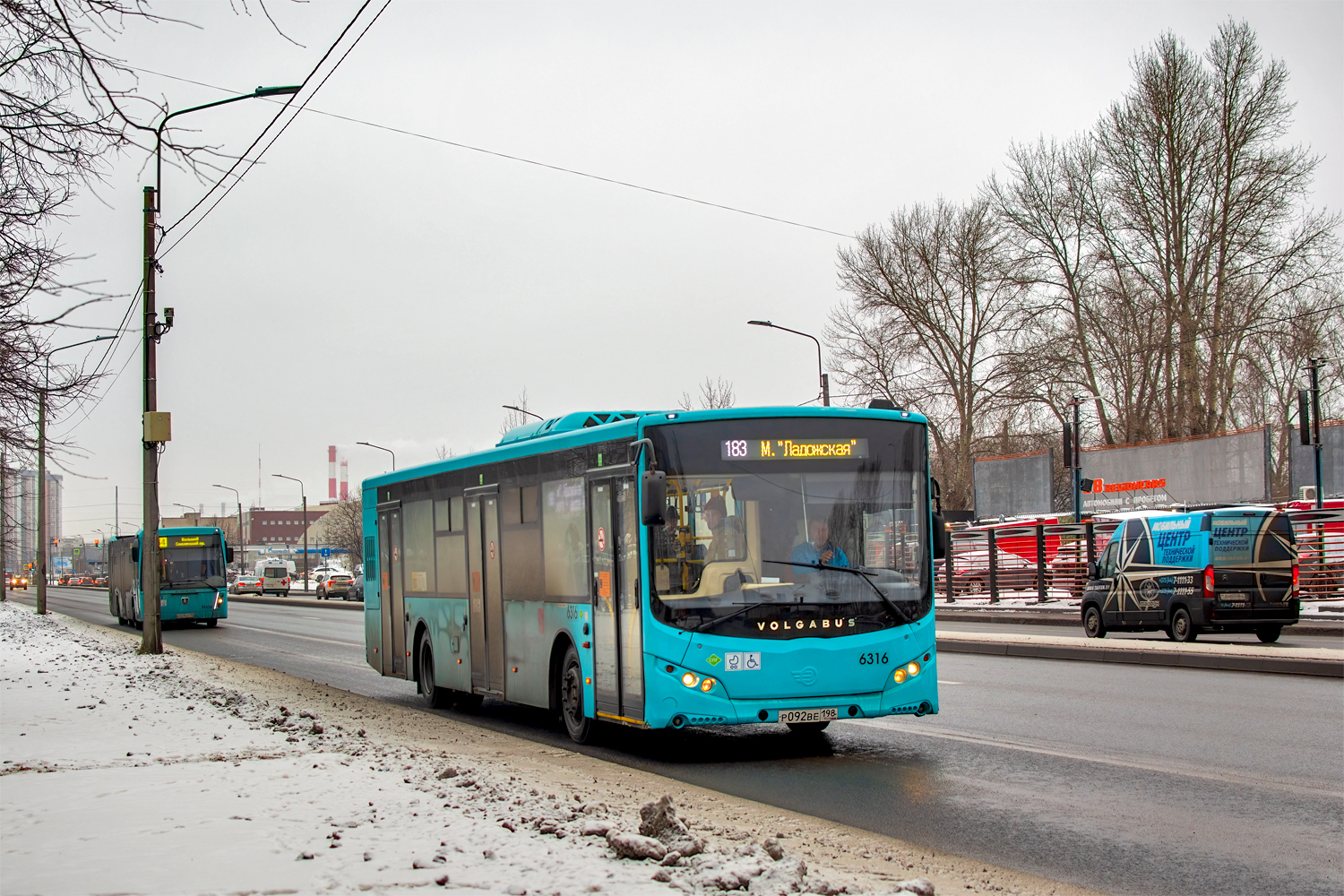 Saint Petersburg, Volgabus-5270.G4 (LNG) # 6316