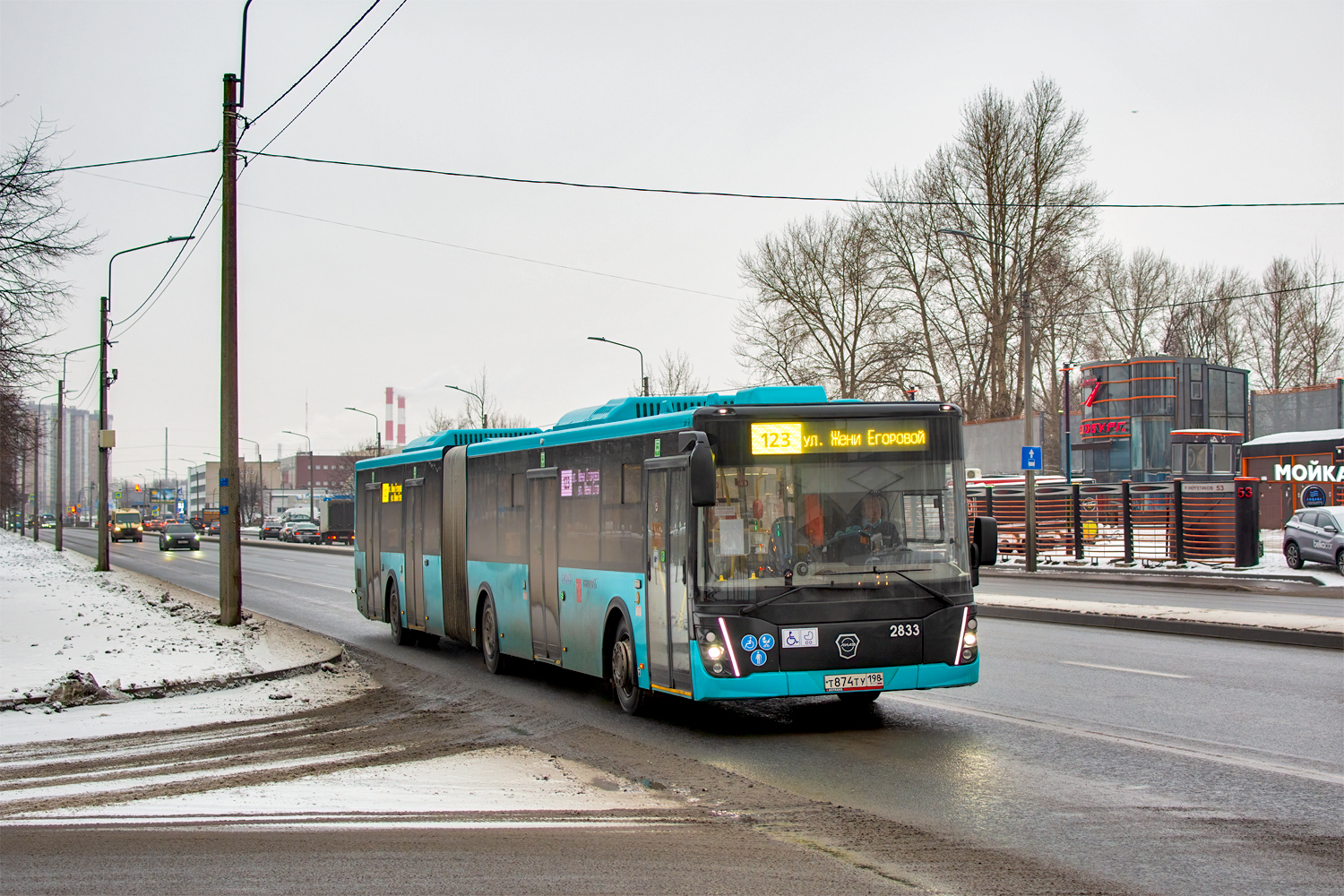 Saint Petersburg, LiAZ-6213.65 # 2833