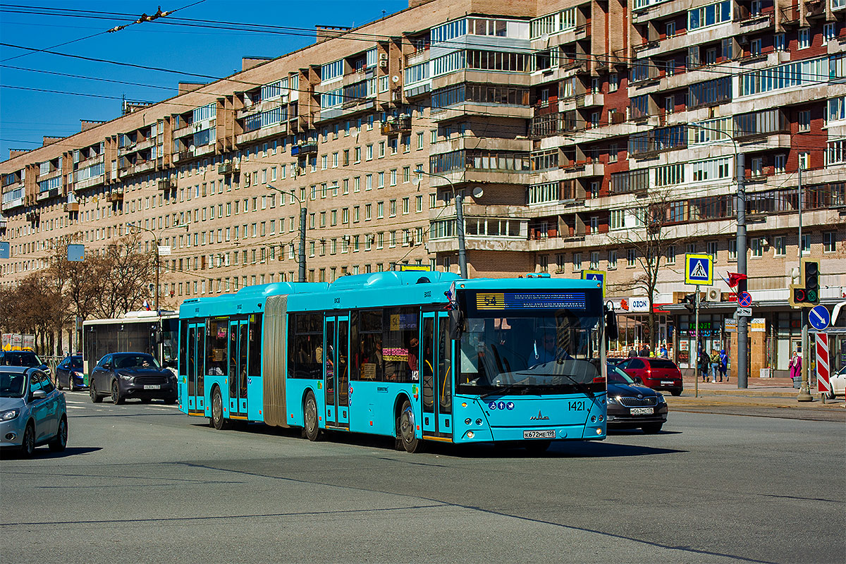 Saint Petersburg, MAZ-216.066 # 1421