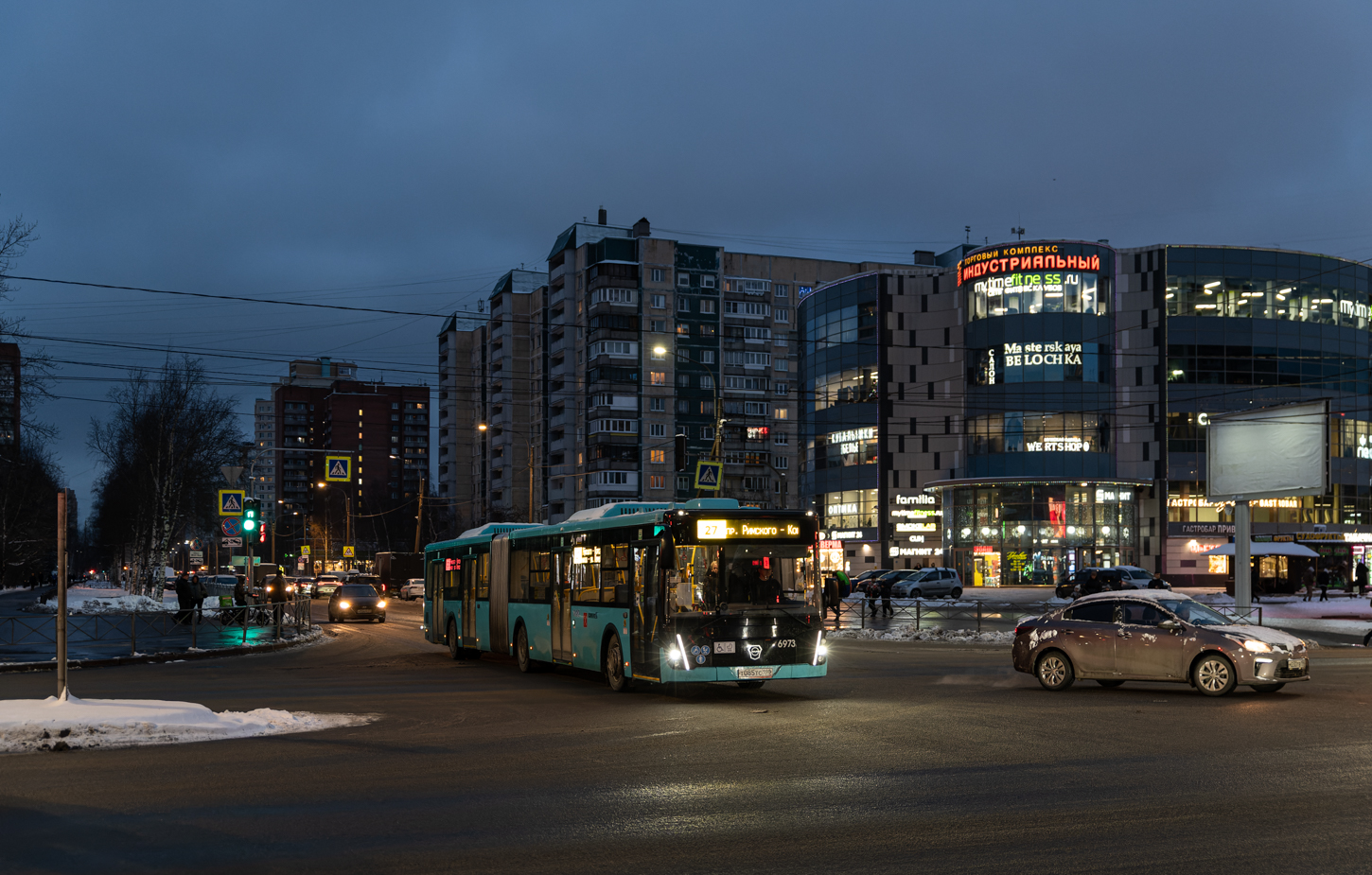 Saint Petersburg, LiAZ-6213.65 # 6973