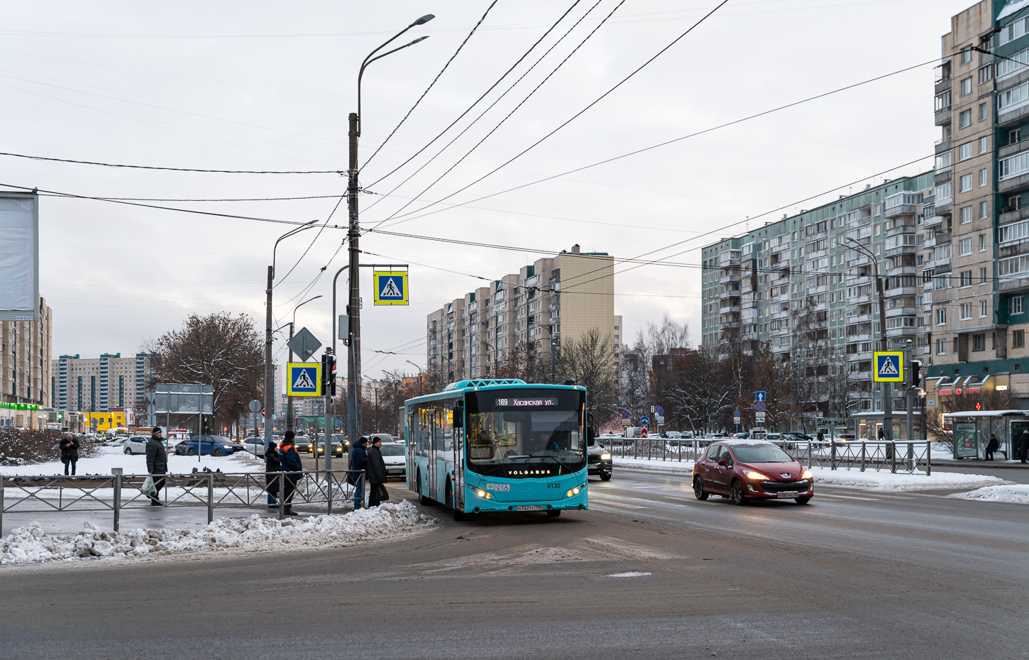 Saint Petersburg, Volgabus-5270.G2 (LNG) # 6130