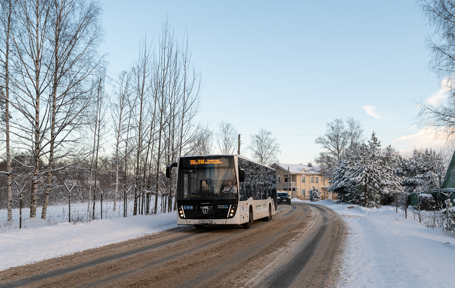 Saint Petersburg, NefAZ-5299-30-52 (5299JN) # Т 458 УК 198