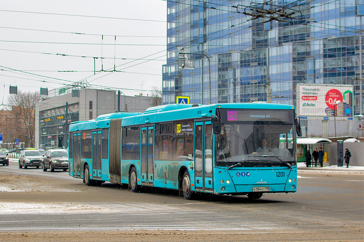Saint Petersburg, MAZ-216.066 # 1201