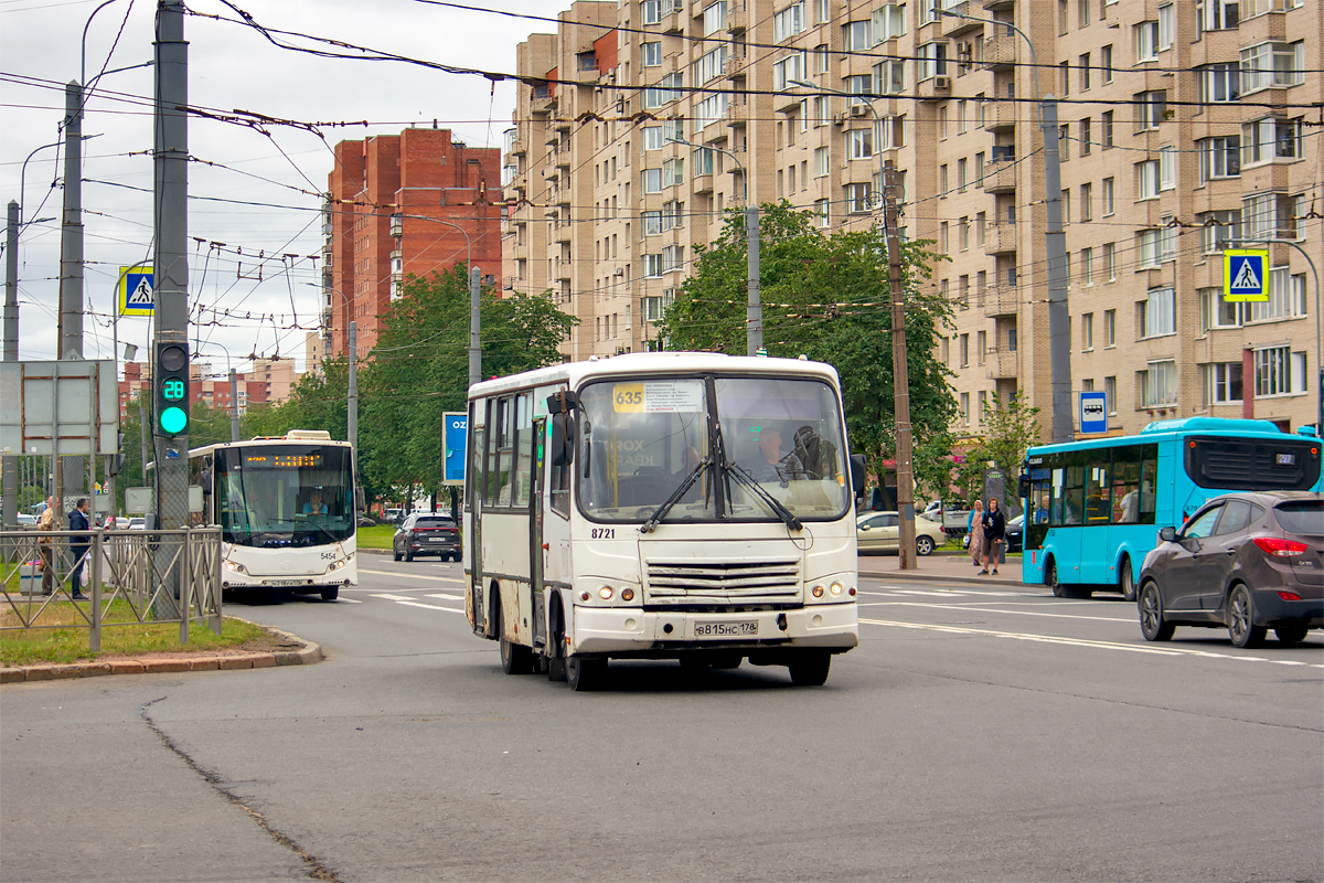 Saint Petersburg, PAZ-320402-05 # 8721