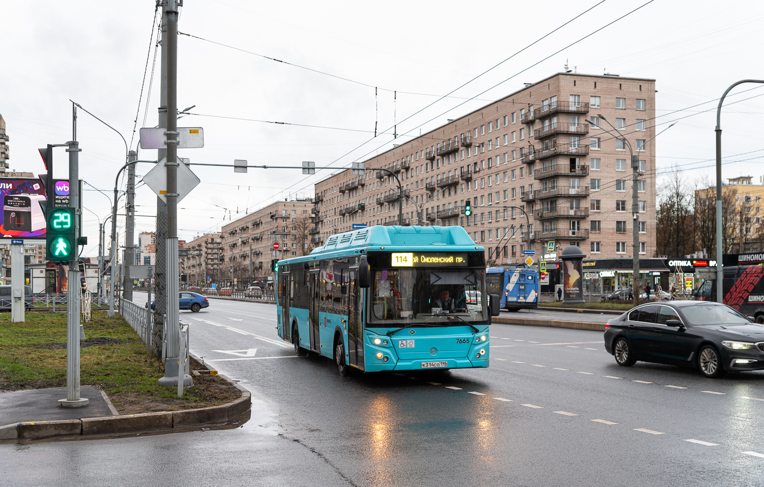 Санкт-Петербург, ЛиАЗ-5292.67 (CNG) № 7665