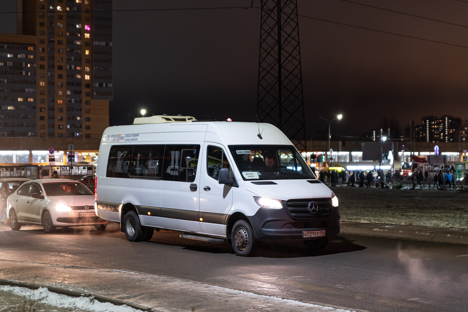 Saint Petersburg, Luidor-223685 (MB Sprinter) # К 021 ТТ 198