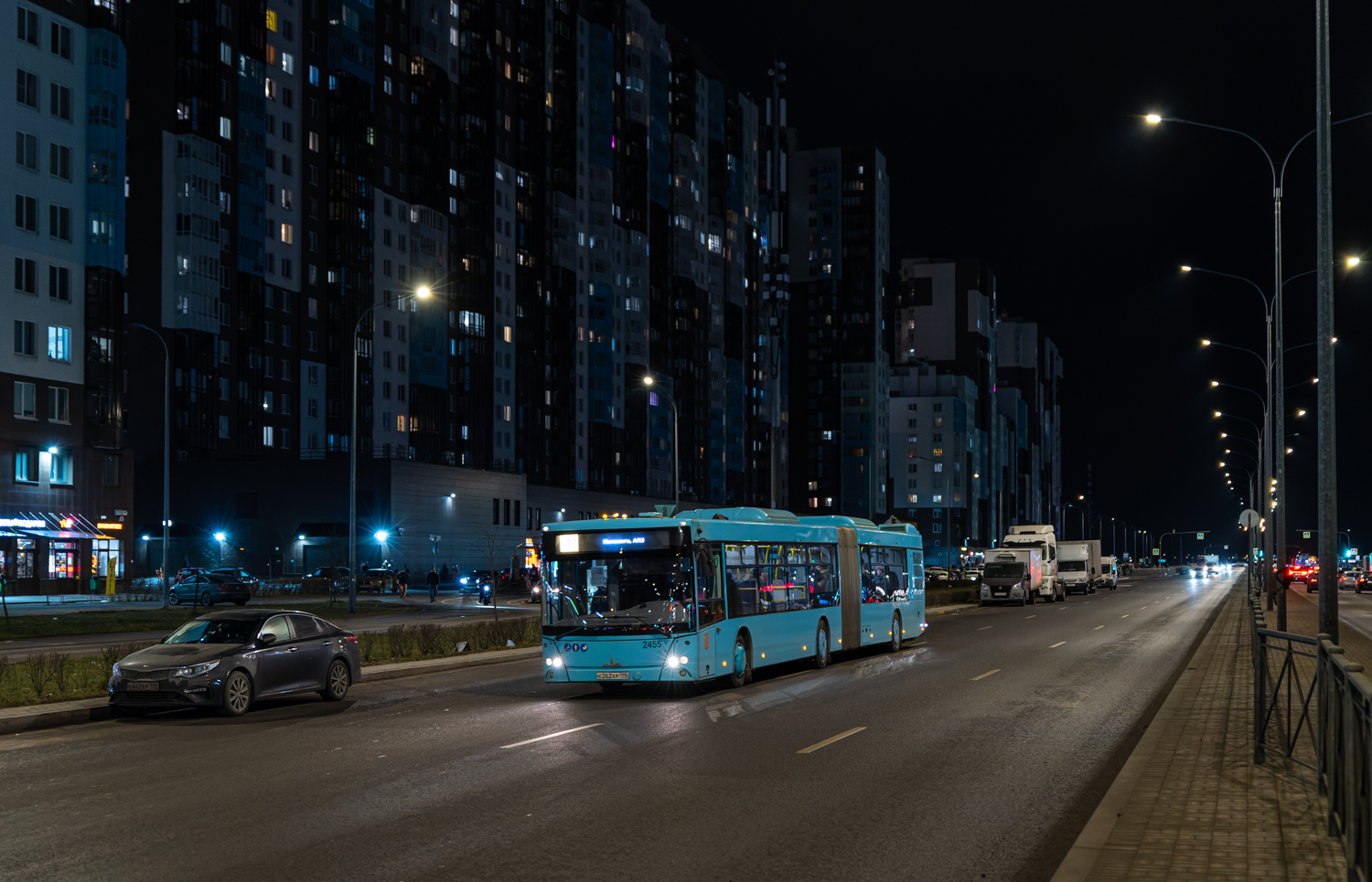 Saint Petersburg, MAZ-216.066 # 2455
