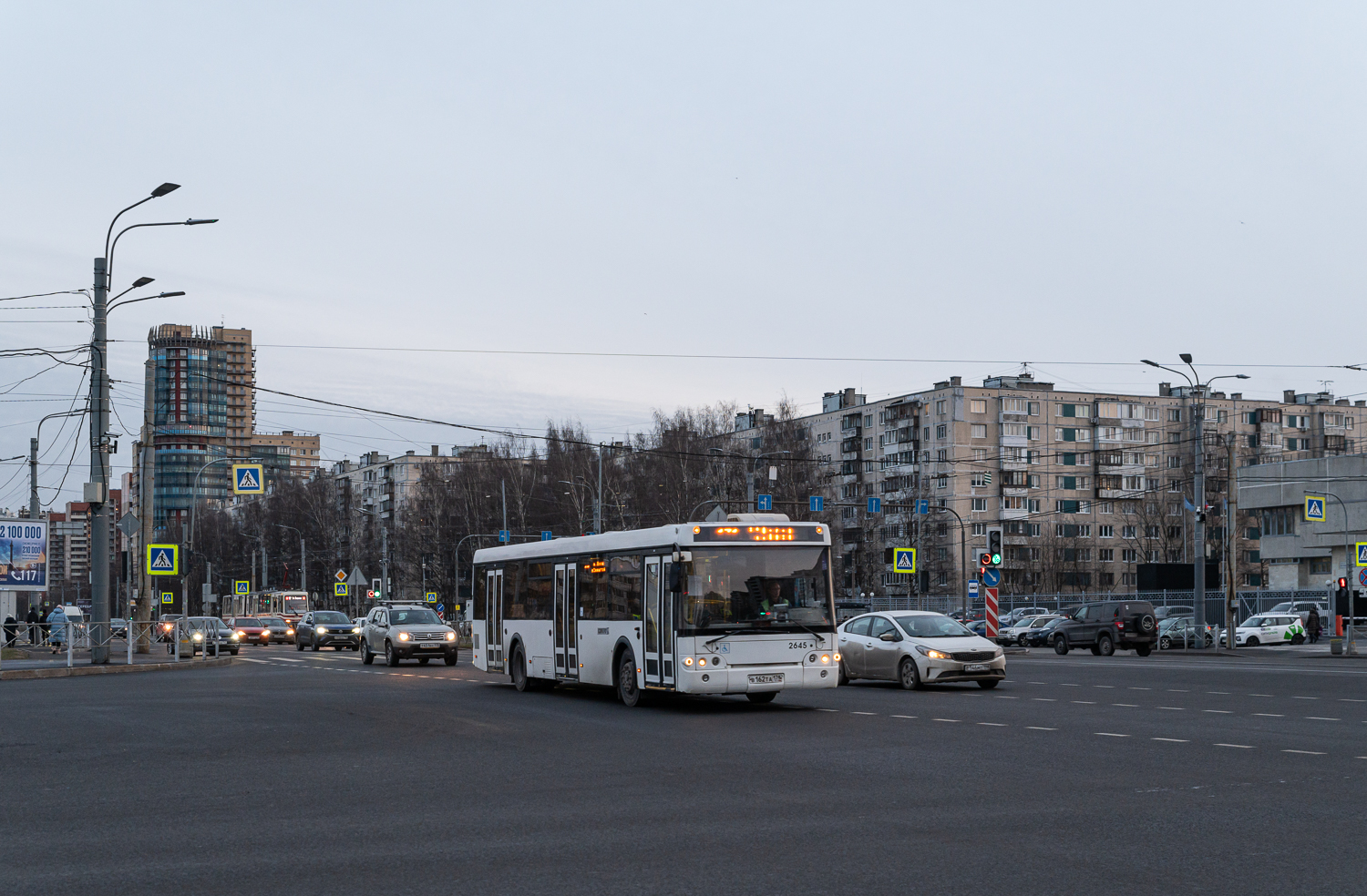 Saint Petersburg, LiAZ-5292.60 # 2645