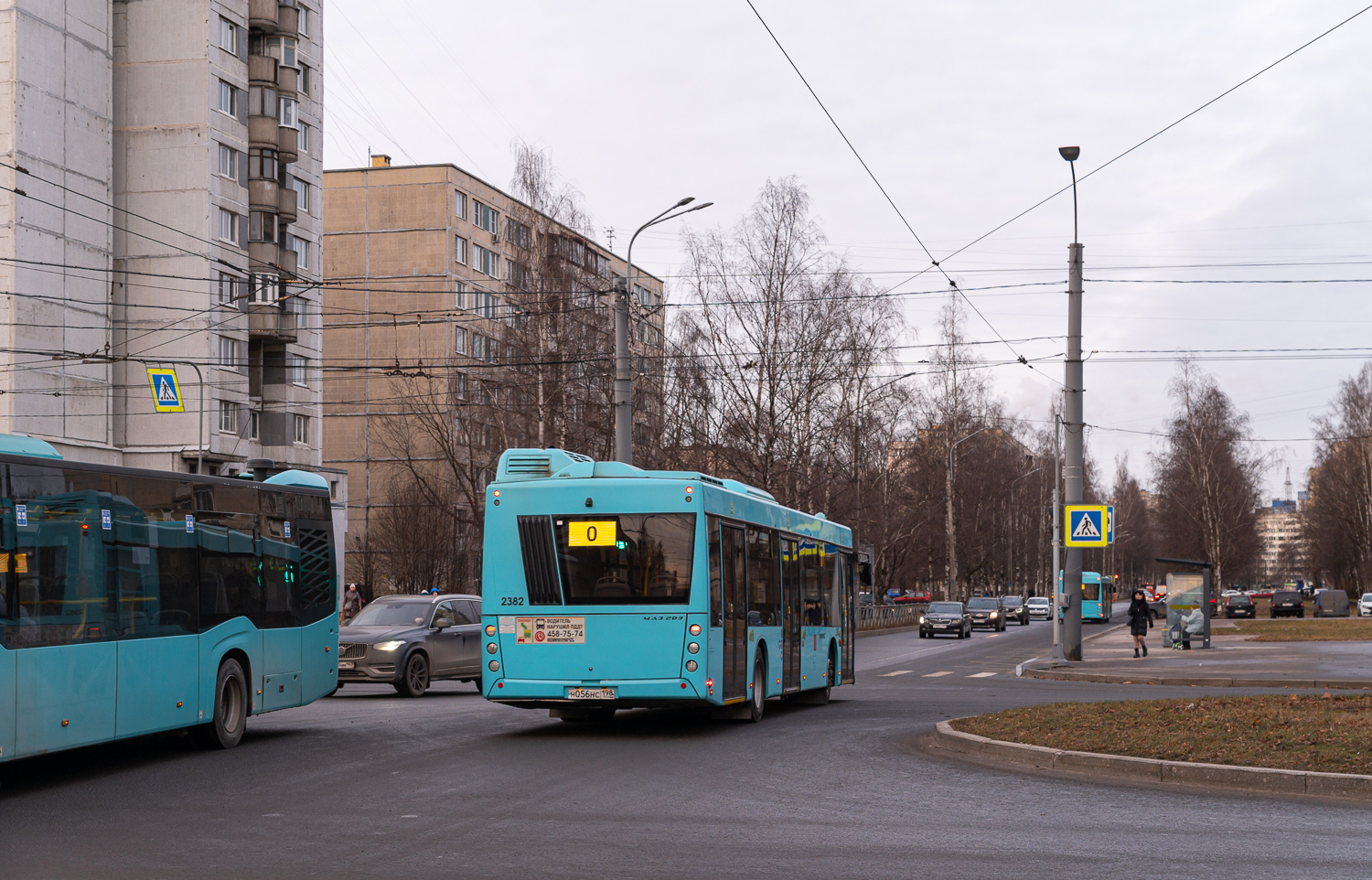Saint Petersburg, MAZ-203.047 # 2382