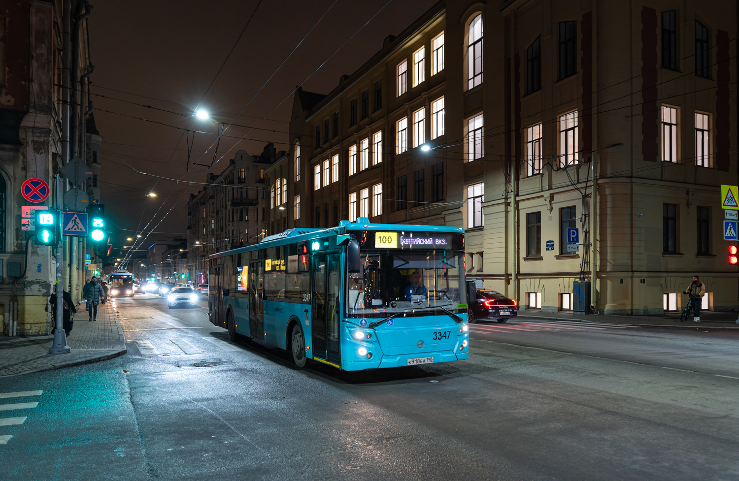Saint Petersburg, LiAZ-5292.65 # 3347