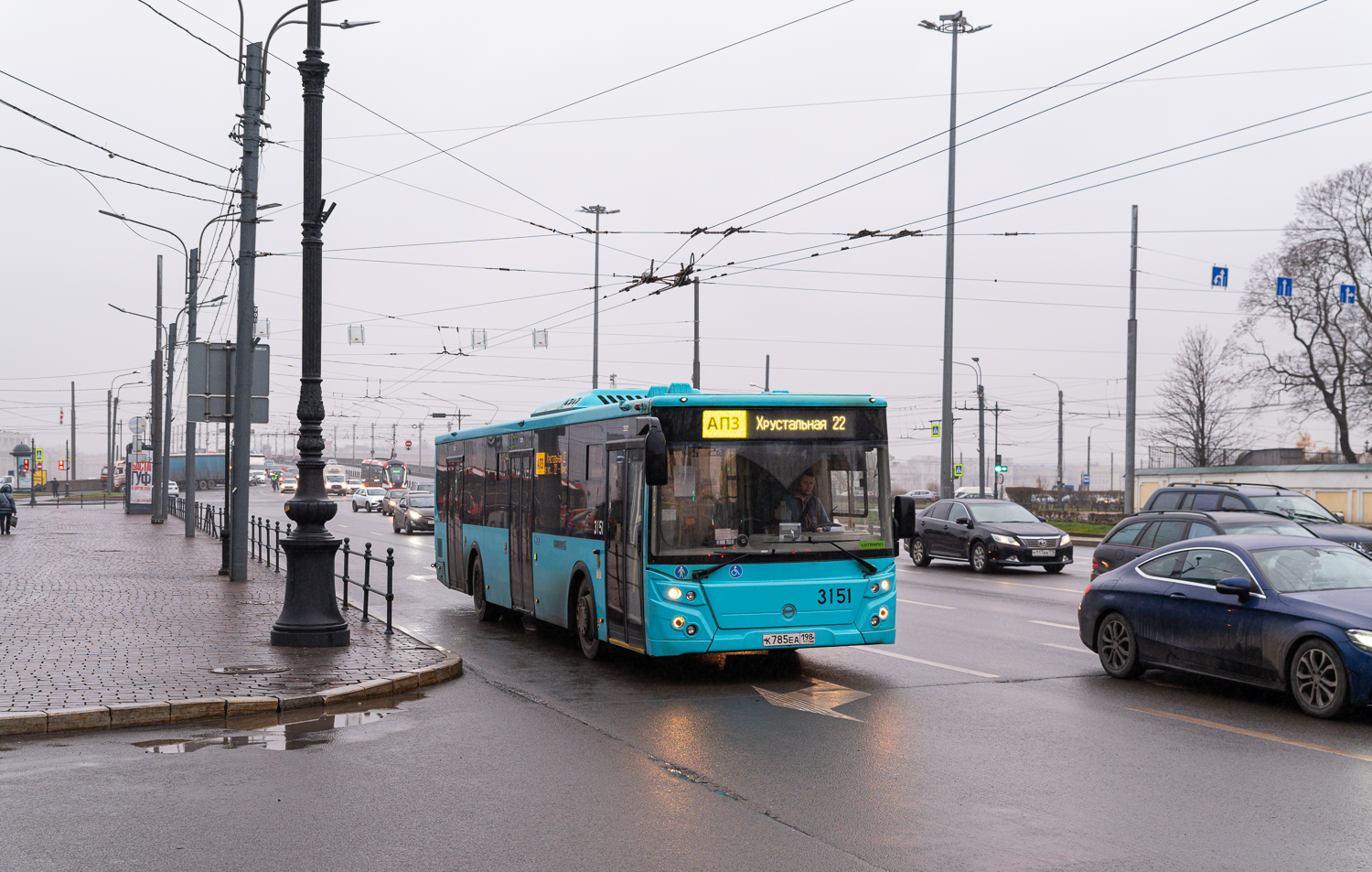 Saint Petersburg, LiAZ-5292.65 # 3151