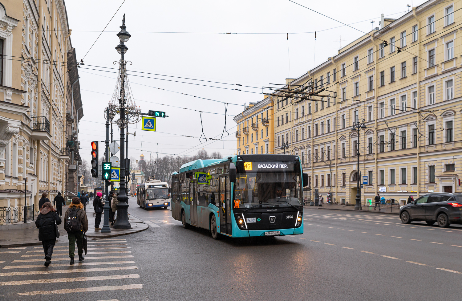 Saint Petersburg, NefAZ-5299-40-57 (CNG) # 3154