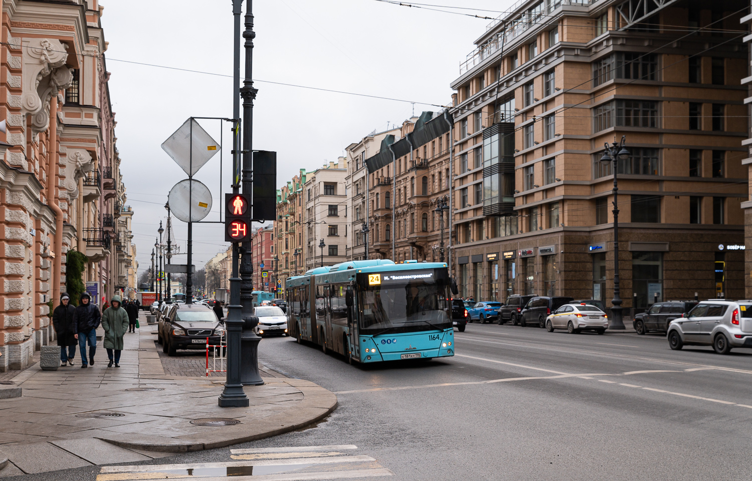 Saint Petersburg, MAZ-216.066 # 1164