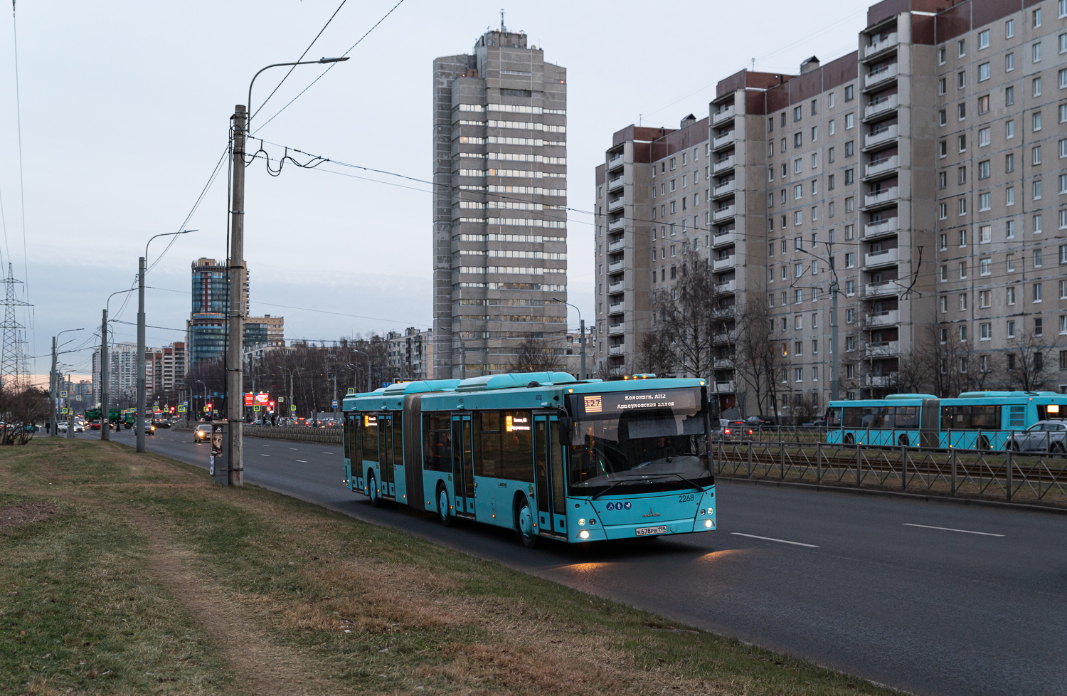 Saint Petersburg, MAZ-216.066 # 2268